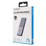 ORICO θήκη για M.2 NVME SSD M206C3-G2, 10Gbps, γκρι - Image 8