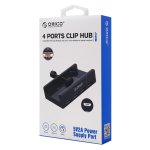 ORICO USB hub MH4PU-P με σφιγκτήρα, 4x θυρών, 5Gbps, USB σύνδεση, ασημί - Image 6