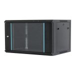 POWERTECH επιτοίχια καμπίνα rack 19" NETW-0036, 600 x 450 x 370mm, 6U