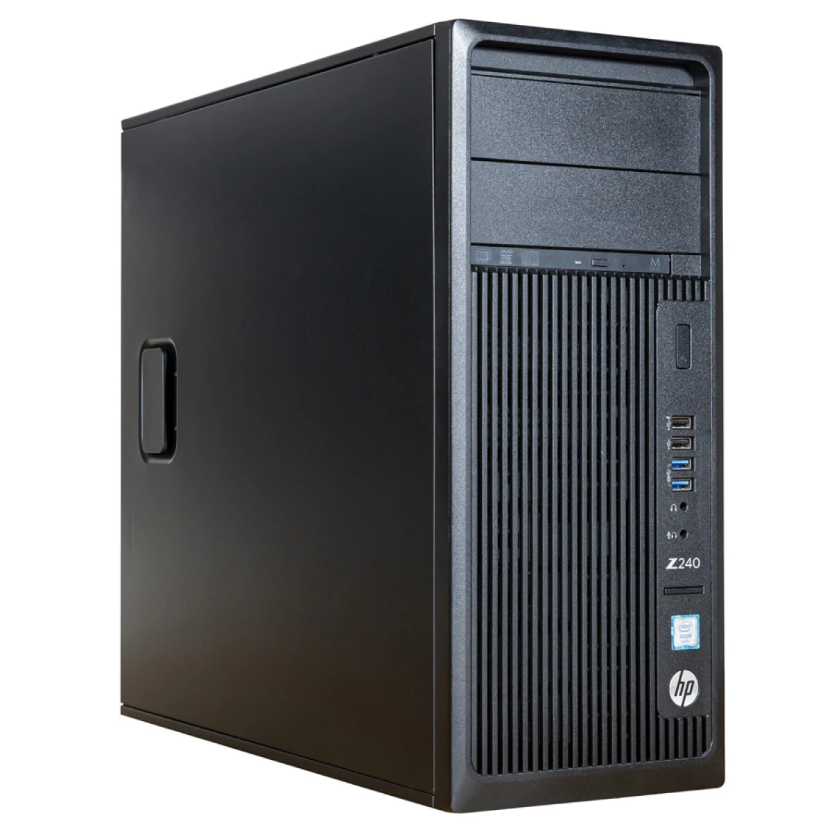 HP WorkStation Z240 MT, Refurbished Grade A Repainted, i7-7700K, 8/500GB SSD, DVD-RW, K620, FreeDOS - Image 1