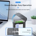 ORICO θήκη προστασίας για 2x 2.5" HDD PPH25, γκρι/διάφανη - Image 3