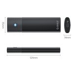 ORICO θήκη για Μ.2 NVMe SSD PWM2-G2-BK-EP, 10Gbps, έως 4TB, μαύρη - Image 3