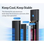 ORICO θήκη για Μ.2 NVMe SSD PWM2-G2-BK-EP, 10Gbps, έως 4TB, μαύρη - Image 4