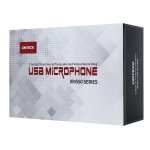 CMTECK επιτραπέζιο μικρόφωνο XM550 με pop φίλτρο, καρδιοειδές, USB, μαύρο - Image 6