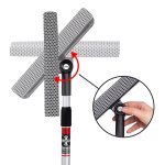 HEYNER καθαριστής τζαμιών 407300, τηλεσκοπικός έως 80cm, ασημί/μαύρος - Image 4