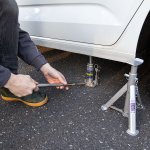 ALCA υδραυλικός γρύλος μπουκάλας 431020, έως 2 τόνοι, 31cm - Image 2