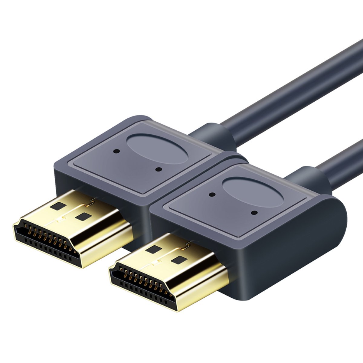 5210131130742 CABLETIME καλώδιο HDMI AV540-USHEAAG με Ethernet, slim, 4K/60Hz, 18 Gbps, 1.8m, μπλε - Image 1