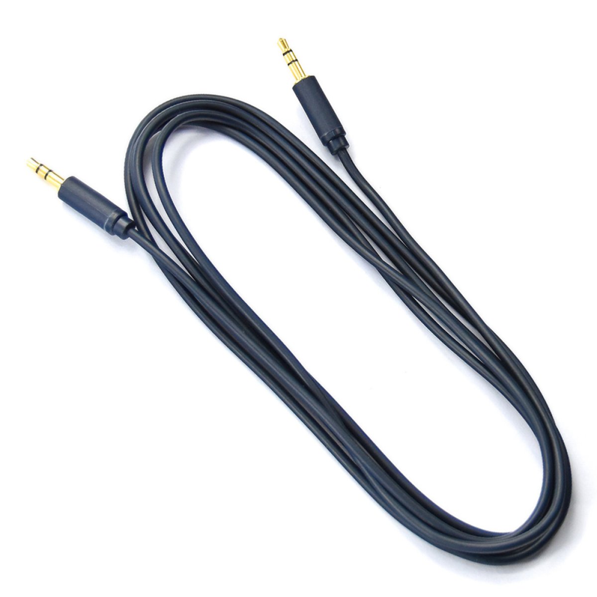 5210131130759-1 CABLETIME καλώδιο ήχου 3.5mm CT-AV301-H11G, gold plated, 1m, μπλε - Image 2