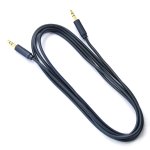 CABLETIME καλώδιο ήχου 3.5mm CT-AV301-H11G, gold plated, 1m, μπλε - Image 2