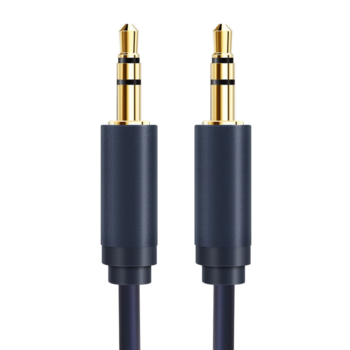 5210131130759 CABLETIME καλώδιο ήχου 3.5mm CT-AV301-H11G, gold plated, 1m, μπλε - Image 1