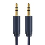 CABLETIME καλώδιο ήχου 3.5mm CT-AV301-H11G, gold plated, 1m, μπλε