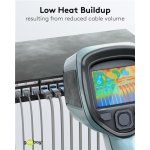 GOOBAY καλώδιο δικτύου 74228, CAT 6A U/UTP, slim, copper, 500MHz, 15m, γκρι - Image 4