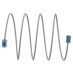GOOBAY καλώδιο δικτύου 74228, CAT 6A U/UTP, slim, copper, 500MHz, 15m, γκρι - Image 8