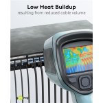 GOOBAY καλώδιο δικτύου 74241, CAT 6A U/UTP, slim, copper, 500MHz, 10m, μαύρο - Image 4