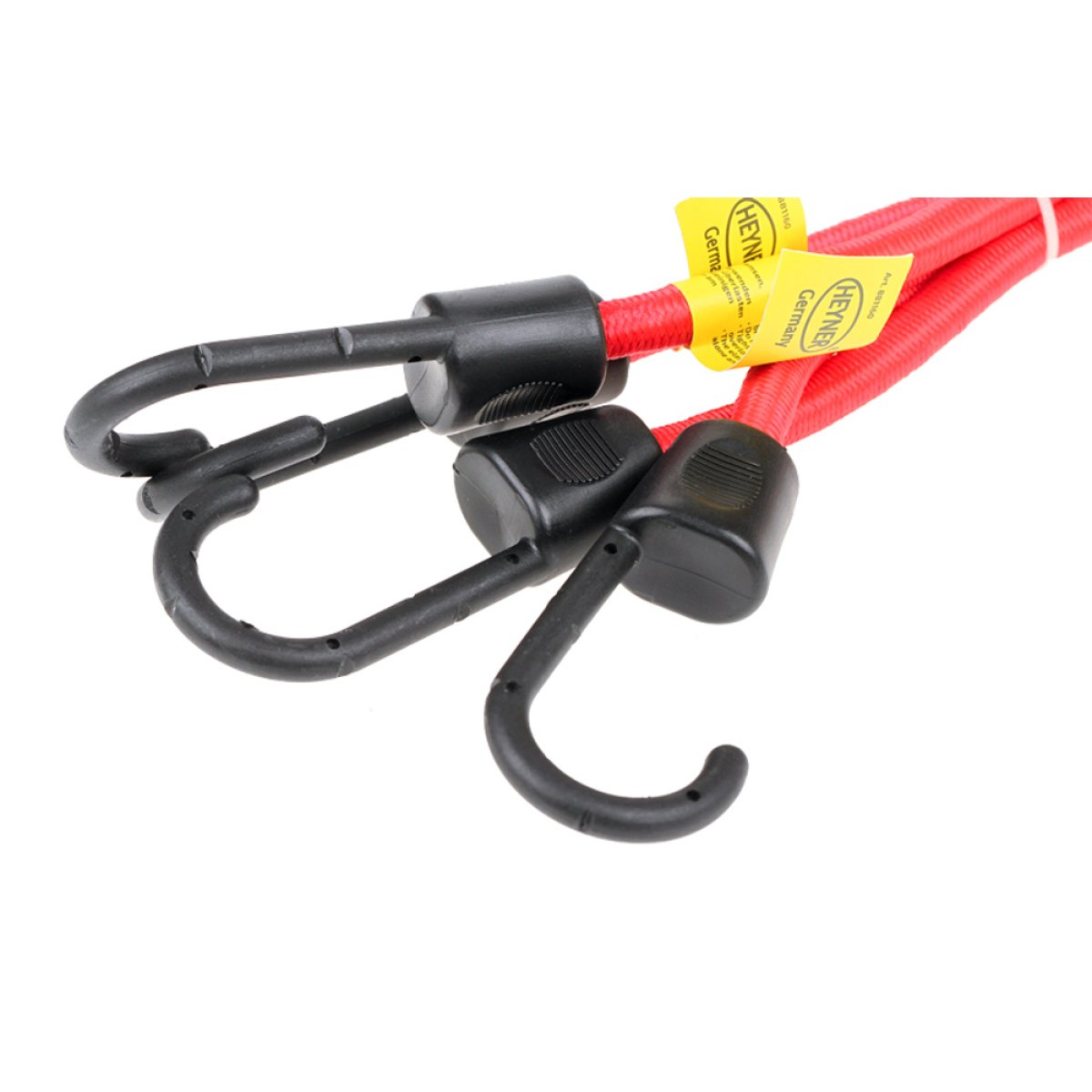 HEYNER ελαστικός ιμάντας πρόσδεσης φορτίου 881160, 60cm, 2τμχ - Image 2