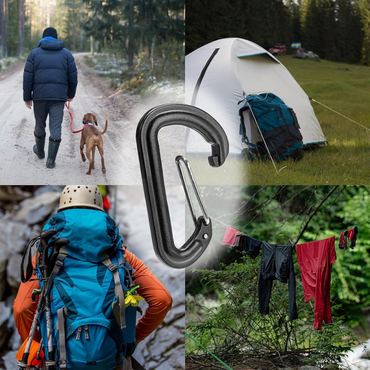 883010-1 ALCA σετ καραμπίνερ 883010, 32x55mm, 10τμχ - Image 2