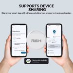 RSH smart tag iTag13 για Android συσκευές, Bluetooth tracker, λευκό - Image 4