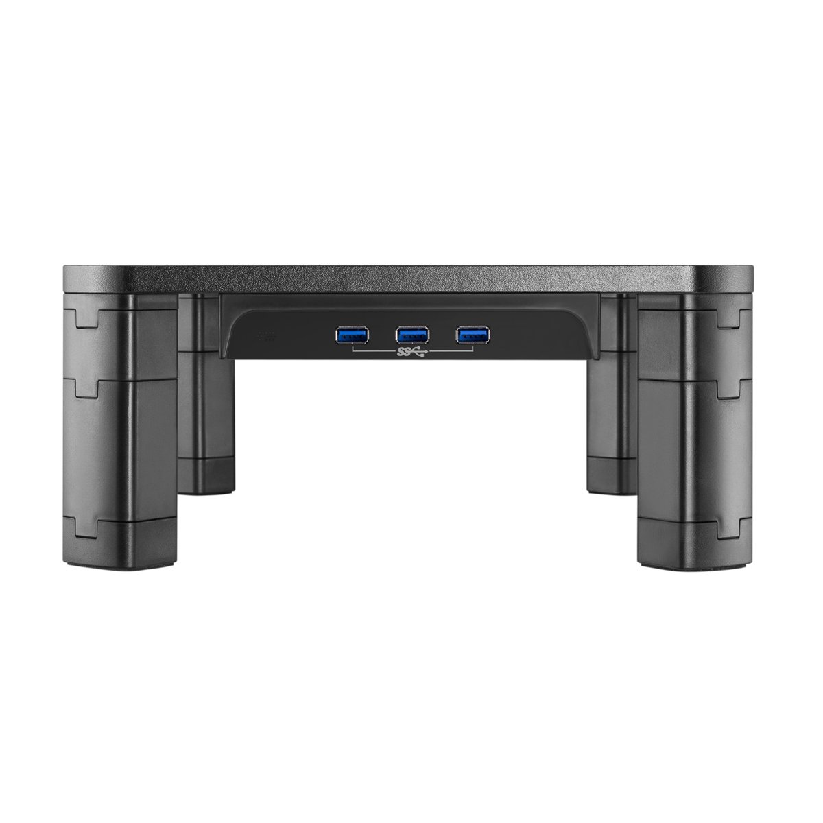 BRATECK επιτραπέζια βάση AMS-7 για οθόνη 17-32", 3x USB 3.0, 20kg - Image 3