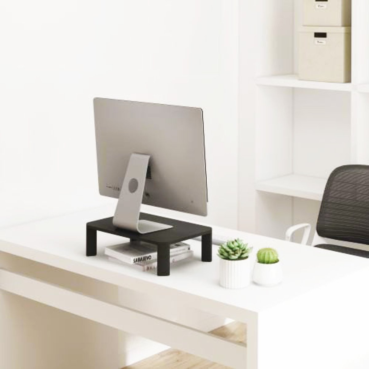 BRATECK επιτραπέζια βάση AMS-7 για οθόνη 17-32", 3x USB 3.0, 20kg - Image 2