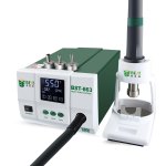 BEST σταθμός θερμού αέρα BST-863, 1200W, touch screen - Image 2