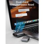 CABLETIME card reader CT-ACCD3-AG για SD & micro SD, USB 3.0, 5Gbps, γκρι - Image 5