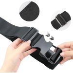 HOME USE ιμάντας βαλίτσας HUH-0242, ρυθμιζόμενος, 2m, μαύρος - Image 3