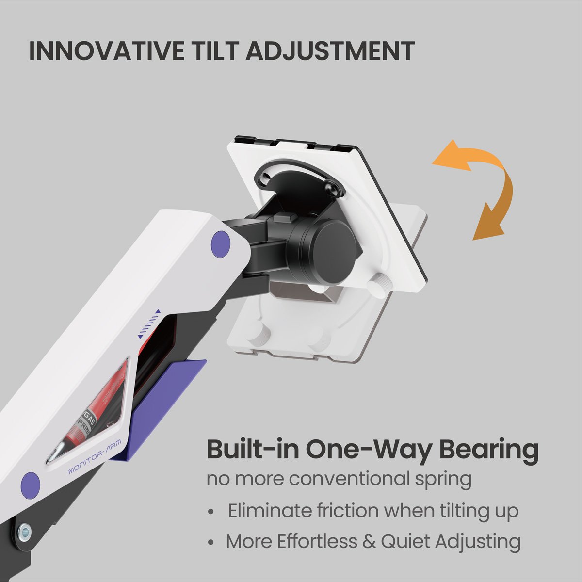 BRATECK gaming βάση γραφείου οθόνης LDT95-C012UC, 24-57", έως 30kg, heavy duty - Image 3