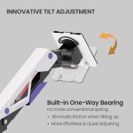 BRATECK gaming βάση γραφείου οθόνης LDT95-C012UC, 24-57", έως 30kg, heavy duty - Image 3