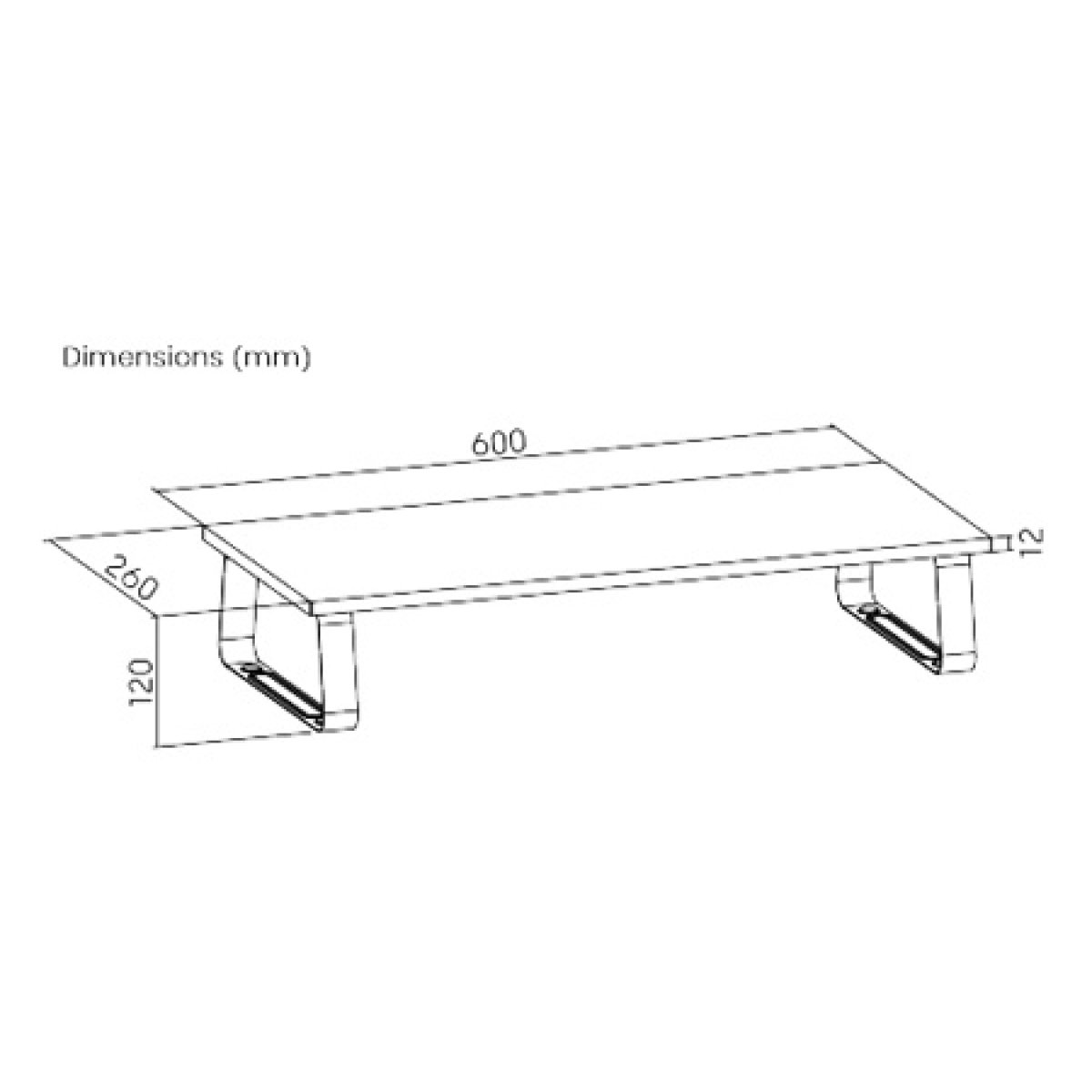 POWERTECH επιτραπέζια βάση οθόνης/laptop PT-1444, 13-32", έως 20kg, μαύρη - Image 4
