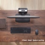 POWERTECH βάση γραφείου οθόνης PT-1449 με βάση mini PC, 17-32", έως 8kg - Image 4