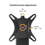 POWERTECH βάση γραφείου οθόνης PT-1449 με βάση mini PC, 17-32", έως 8kg - Image 6