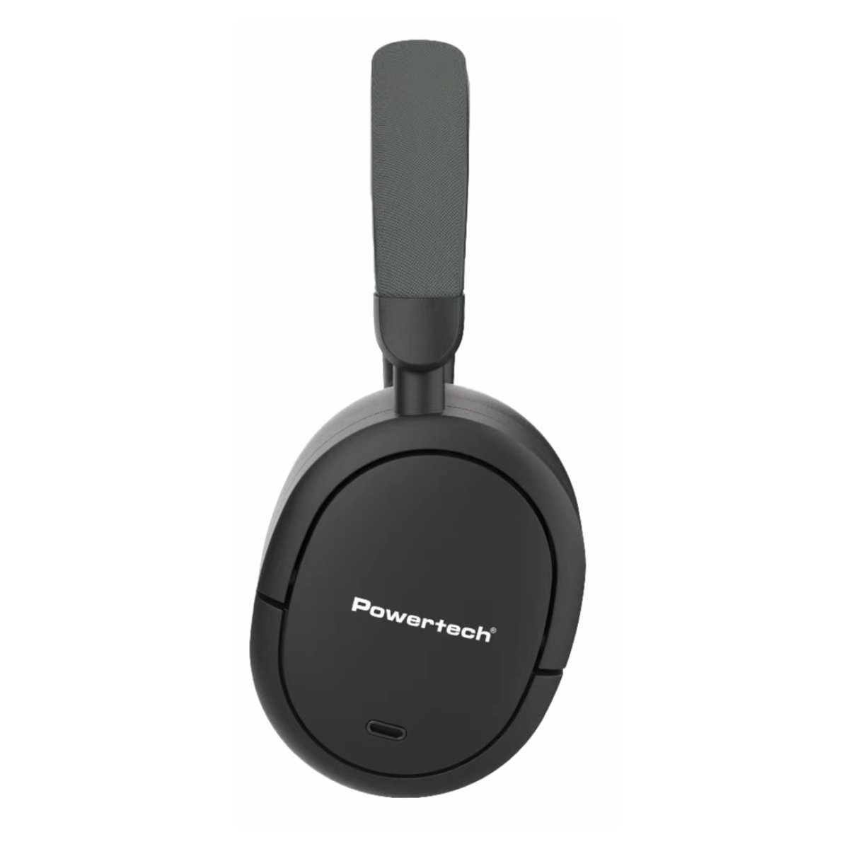 POWERTECH headphones PT-1462, ενσύρματα & ασύρματα, ANC & ENC, 40mm, 300mAh, μαύρα - Image 3