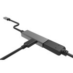 POWERTECH αντάπτορας USB-C σε HDMI PTH-055, 65W PD, 4K, γκρι - Image 2
