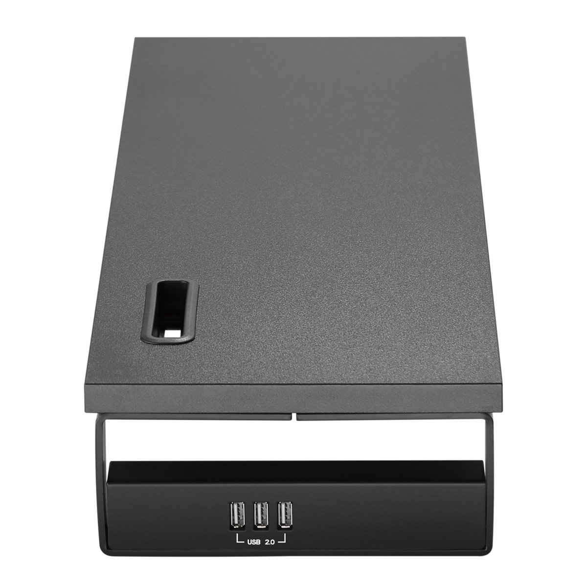 BRATECK επιτραπέζια βάση για οθόνη/laptop STB-118 με 3x USB θύρες, 17-32", έως 20kg, μαύρη - Image 4