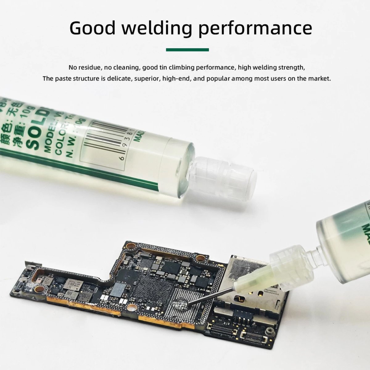 VB-558-1 BEST flux πάστα συγκόλλησης VB-558, 10cc, διάφανη - Image 2