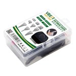BEST εργαλείο αφαίρεσης κόλλας VBST-80B με 9x λεπίδες & 5x finger sleeves, για επισκευές κινητών - Image 6