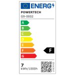 POWERTECH LED λάμπα G9-0002 7W, 4000K, G9, 700lm, RC - Image 2