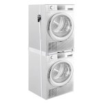 HOME USE συνδετικό πλυντηρίου/στεγνωτηρίου HUH-0194 με συρτάρι, 60x54x7.5cm - Image 3