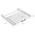 HOME USE συνδετικό πλυντηρίου/στεγνωτηρίου HUH-0194 με συρτάρι, 60x54x7.5cm - Image 5