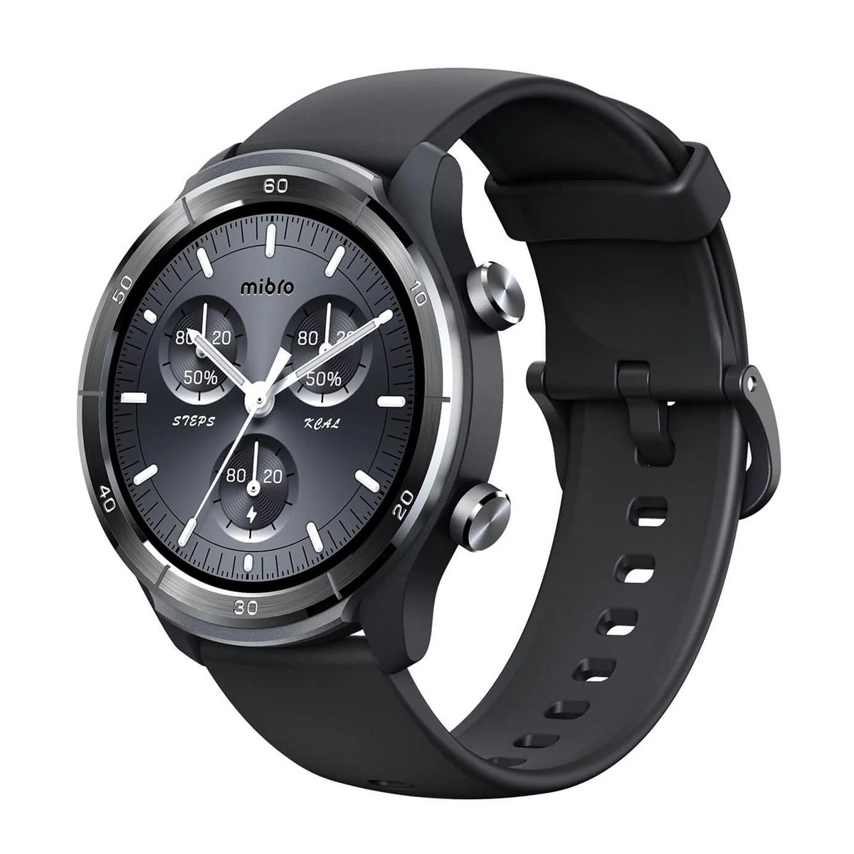 MIBRO smartwatch A3, heart rate, 1.39" IPS, GPS, 2 ATM, γκρι - Image 1