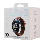 MIBRO smartwatch Lite 3 με 2x λουράκια, heart rate, 1.3" AMOLED, 2 ATM, γκρι/καφέ - Image 3