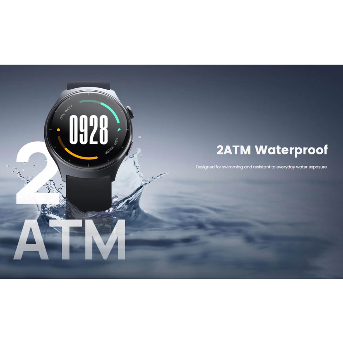 MIBRO smartwatch Lite 3 με 2x λουράκια, heart rate, 1.3" AMOLED, 2 ATM, γκρι/καφέ - Image 7