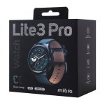MIBRO smartwatch Lite 3 Pro με 2x λουράκια, heart rate, 1.32" AMOLED, GPS, 5 ATM, μαύρο/πράσινο - Image 3