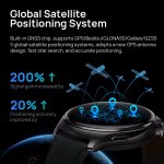 MIBRO smartwatch Lite 3 Pro με 2x λουράκια, heart rate, 1.32" AMOLED, GPS, 5 ATM, γκρι/καφέ - Image 6