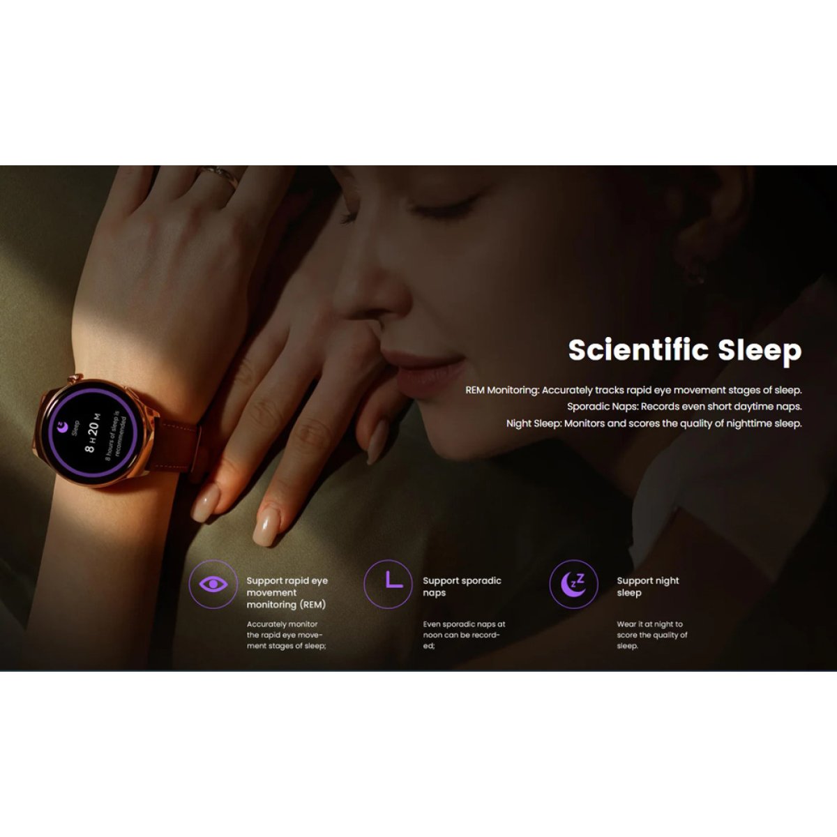 MIBRO smartwatch Lite 3 Pro με 2x λουράκια, heart rate, 1.32" AMOLED, GPS, 5 ATM, γκρι/καφέ - Image 10