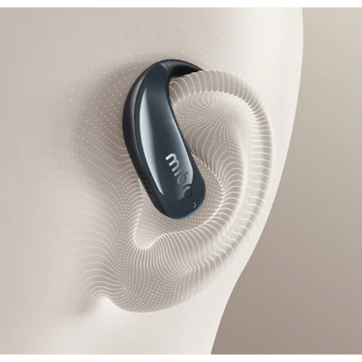 MIBRO earphones με θήκη φόρτισης OpenEar, OWS, ENC, 45/400mAh, μαύρα - Image 2